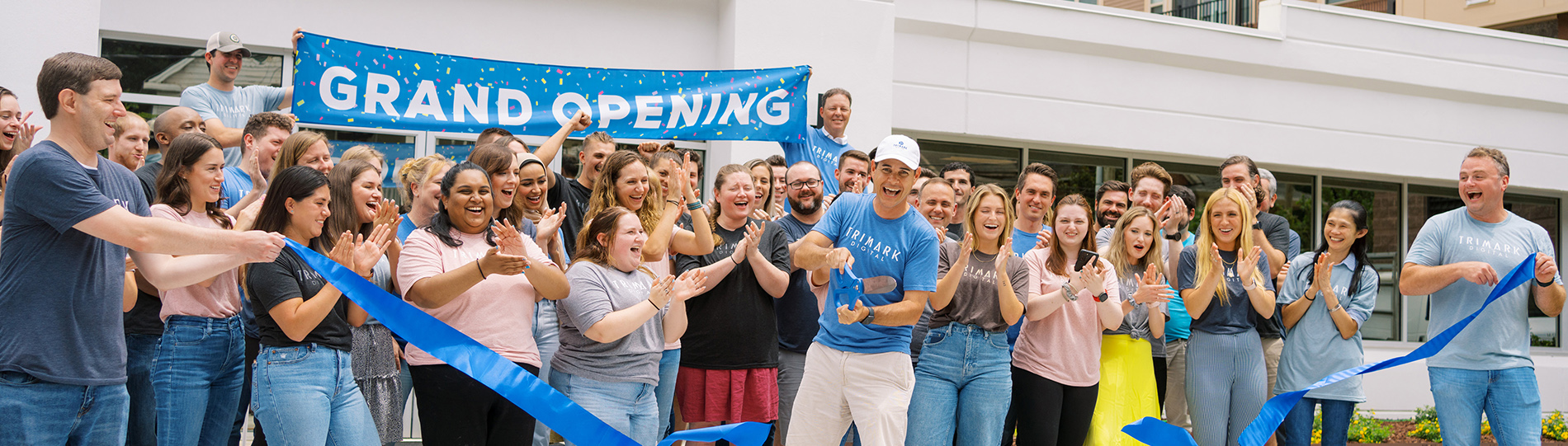 Ribbon cutting ceremony at our new downtown Raleigh headquarters