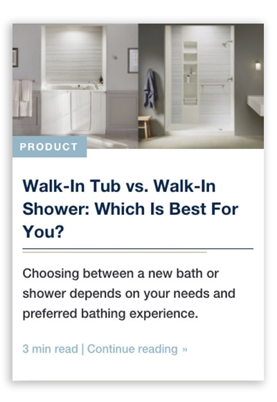 Image of blog post for KOHLER Walk-In Bath