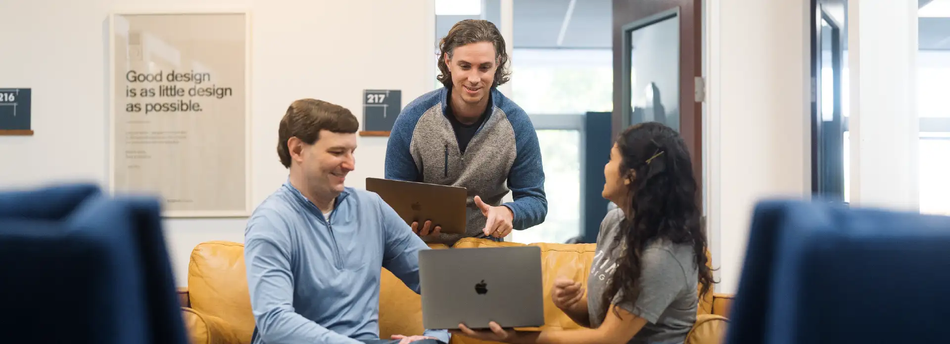 Image of TriMark marketers working