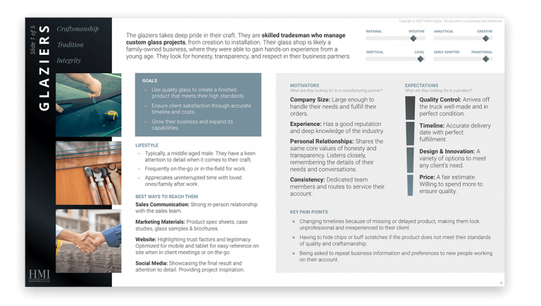 Glazier Persona Research