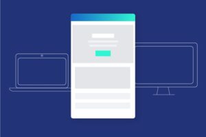 Mobile first illustration