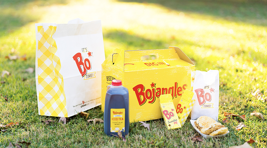 Bojangles picnic on the grass