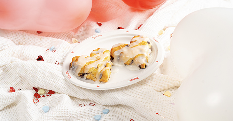 Valentine's day biscuits