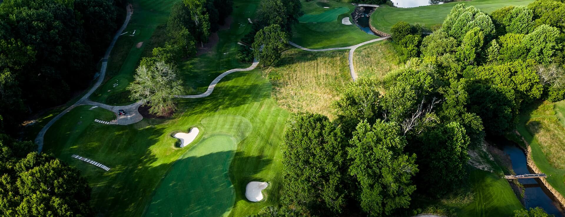 Invited golf course aerial