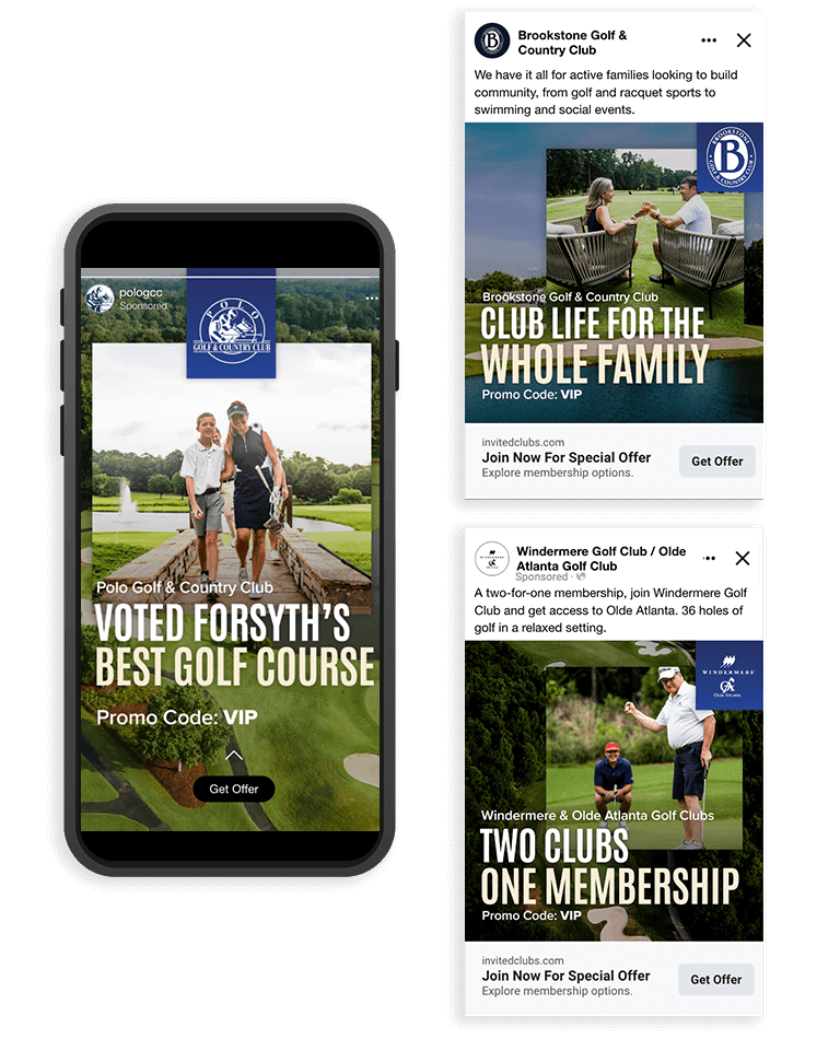 Phone mockup and social posts for Invited Pilot Program