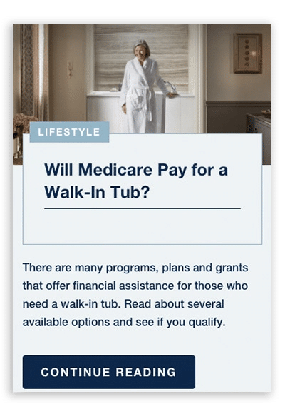 Blog example for Kohler Walk-In Bath