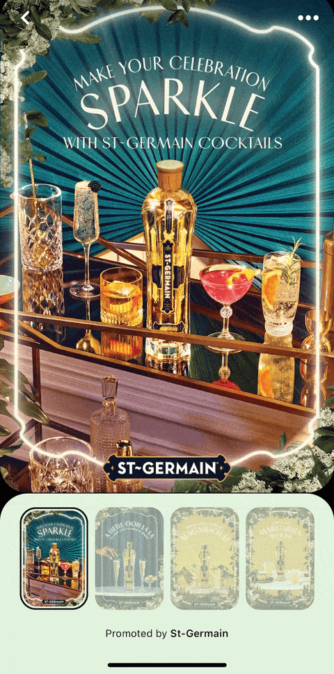 St. Germain Showcase Ad Example
