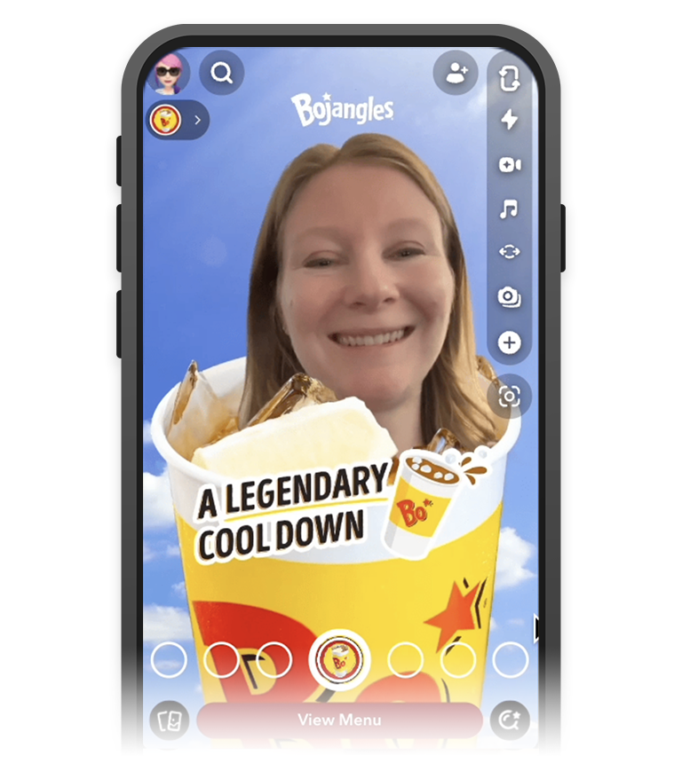 Bojangles Snapchat Filter