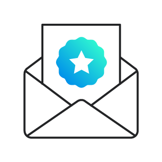 email and sms service icon