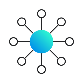 integrated marketing service icon