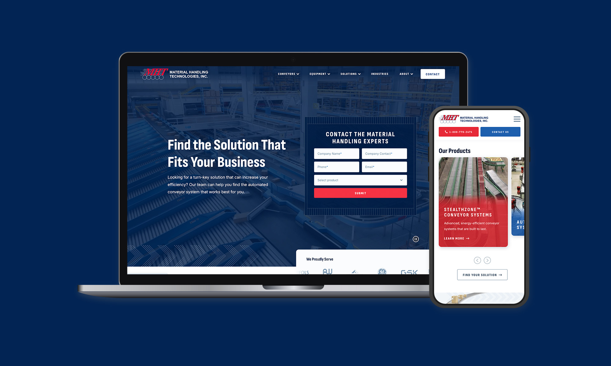 Material Handlings Website Launch