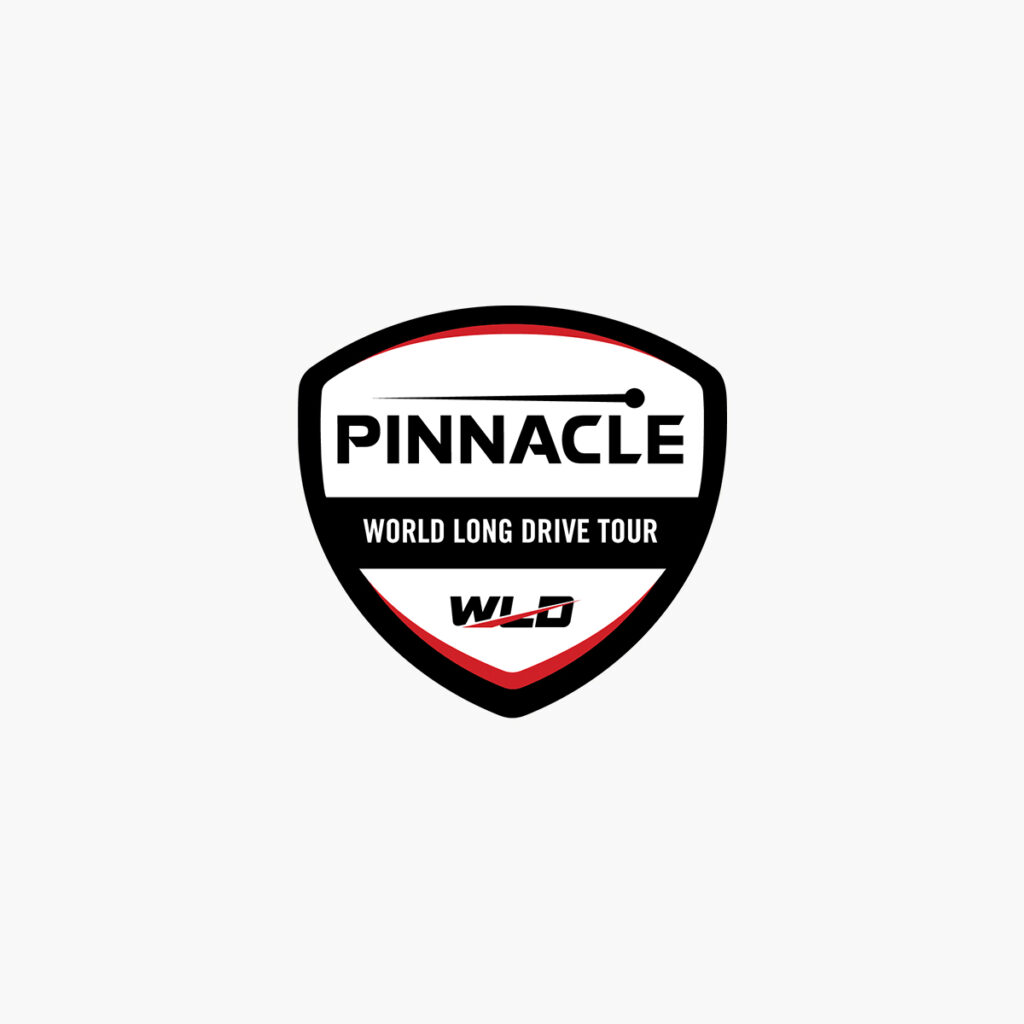 Pinnacle World Long Drive Tour logo mark