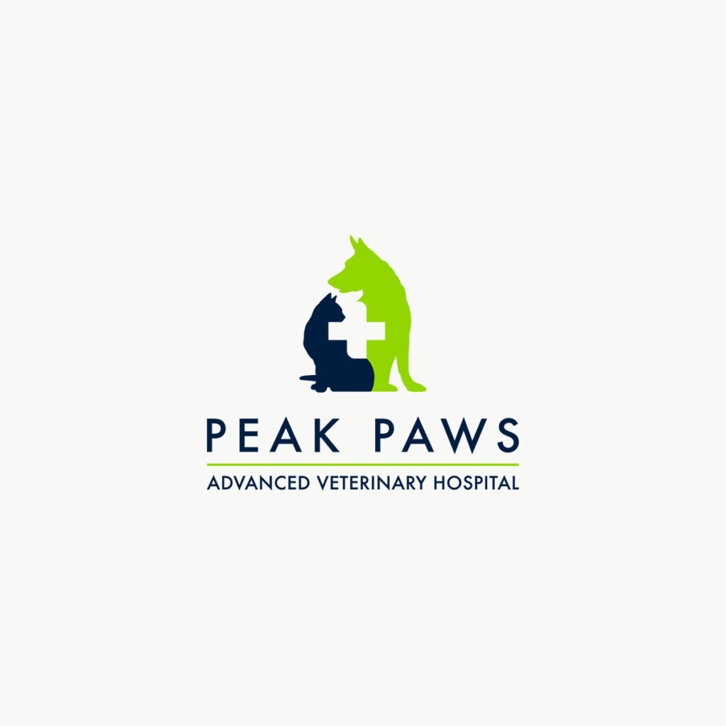 Peak Paw logo redesign mark
