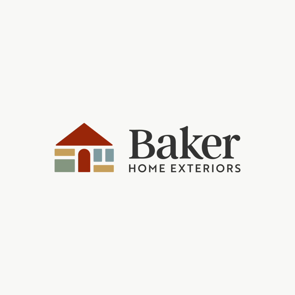 Baker Home Exterior Logo Mark