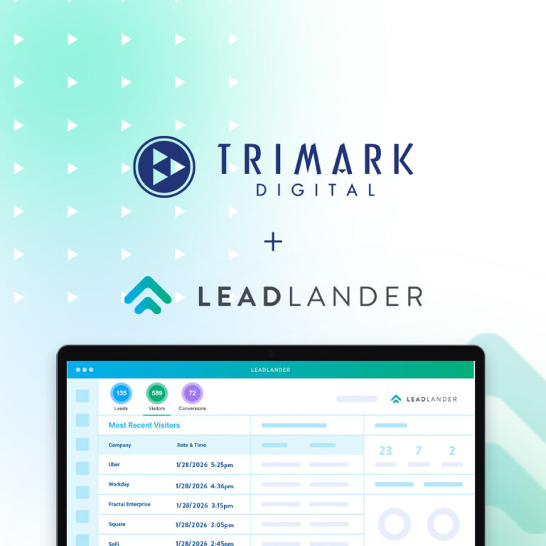 TriMark Digital and Leadlander acquisition logos